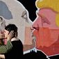 Большая любовь Путина и Трампа