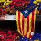 Фанаты "Барселоны" – за независимость Каталонии