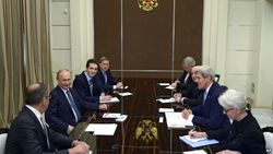 Эксперты не ожидают оттепели после встречи Керри с Путиным