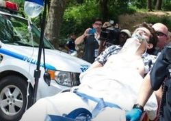 Взрыв в центральном парке Нью-Йорка лишил молодого парня ступни