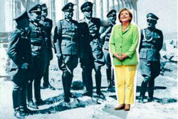 Spiegel объяснил, зачем на обложке разместил Меркель в компании нацистов