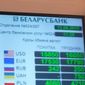 Белорусский рубль преодолел психологическую отметку 16.000 за доллар