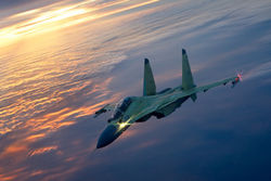 Су-30СМ в полете