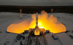 Пуск "Союза-2.1б", закончившийся неудачей