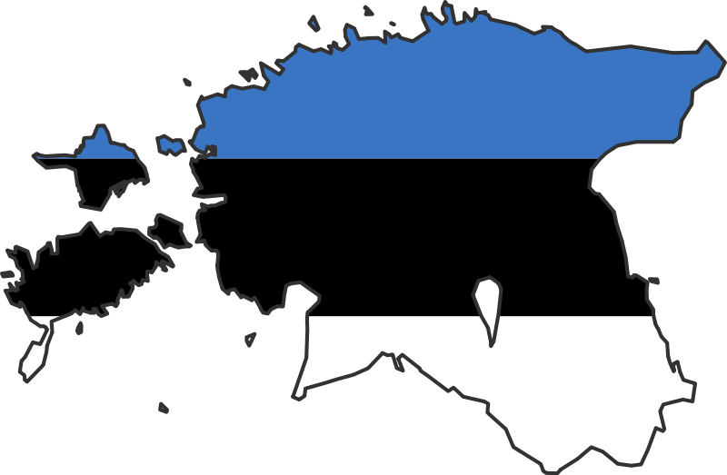 эстонский флаг