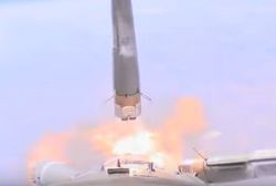 В Сети появилось видео аварии «Союза»: запись с камеры на ракете