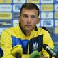 Наставник сборной Украины Андрей Шевченко