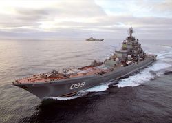 Российская авианосная группа прибыла в Средиземное море