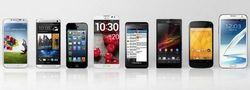 30 популярных смартфонов июля 2014г. в соцсети «ВКонтакте»