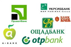 Названы самые популярные банки Украины в ноябре 2015 г. 
