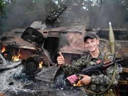 Ликвидирован любитель селфи на фоне убитых солдат Украины
