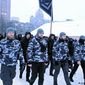 На улицах Украины появились "национальные дружины"