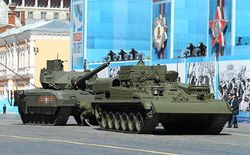 Танк «Армата» заглох во время генеральной репетиции на Красной площади 