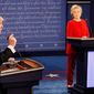 Дебаты Клинтон и Трампа свелись к взаимным обвинениям