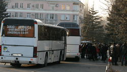Пресловутые автобы, перевезшие весь Донбасс в Киев