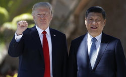 Дональд Трамп и Си Цзиньпин