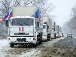 На Донбасс едет «гумконвой» из России