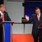Трамп проиграл первые праймериз, Клинтон выиграла с минимальным перевесом