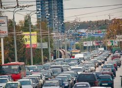 В Екатеринбурге наблюдаются такие же пробки, как в Москве - Яндекс 
