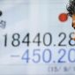 Основные индексы бирж Китая в понедельник рухнули на 6-7 процентов