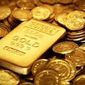 Укрепление фондовых бирж снизило интерес к золоту