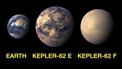 Планета Kepler-62f может оказаться обитаемой