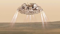 Куда пропал марсианский зонд «Скьяпарелли»?