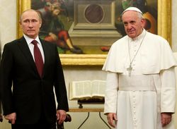 Как в Украине оценивают визит Путина к Папе Римскому