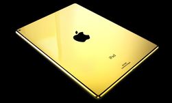 На рынке появился золотой iPad Pro от британских ювелиров