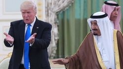 Дональд Трамп и саудовский король Салман