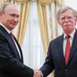 Владимир Путин и Джон Болтон