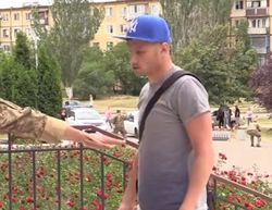 На военных учениях в Кривом Роге тяжело ранили гражданского