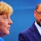 Теледебаты Меркель и Шульца