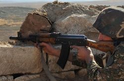 Азербайджан начал стрельбу по армянским позициям из российских "Градов" 
