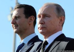 Башар Асад и Владимир Путин