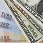 Курс евро к доллару упал вплоть до однонедельного минимума