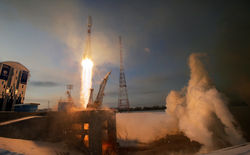 Запуск ракеты-носителя "Союз-2.1б" с Восточного
