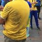 Немцы напали на украинских болельщиков в Лилле