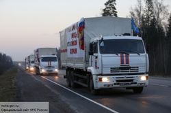 ОБСЕ: Гумконвой из РФ осматривали только российские таможенники