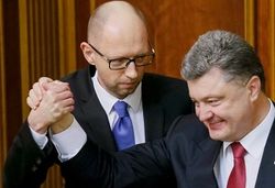 Во всем виноваты олигархи: Порошенко и Яценюк подтвердили единство