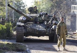 В штабе АТО опровергли слухи о танковой атаке на террористов
