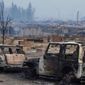 Лесные пожары в Канаде могут переброситься на соседнюю провинцию
