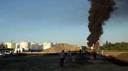 Кабмин Украины собирается на экстренное заседание из-за пожара на нефтебазе