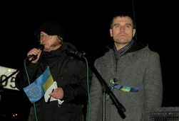 "Титушки" ограбили Евромайдан в Харькове – митингующие лишились генератора