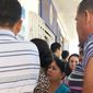  В Ташкенте люди записываются в очередь на получение биометрического паспорта на октябрь 