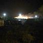В ночь после терактов во Франции сожгли лагерь для беженцев