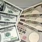 Доллар упал к пятилетним минимумам к японской иене