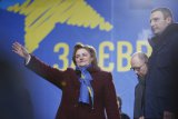Председатель Сейма Литвы Граужинене на Майдане