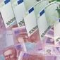 Курс евро понизился на 17 копеек и составил на сегодня 11,57 гривны