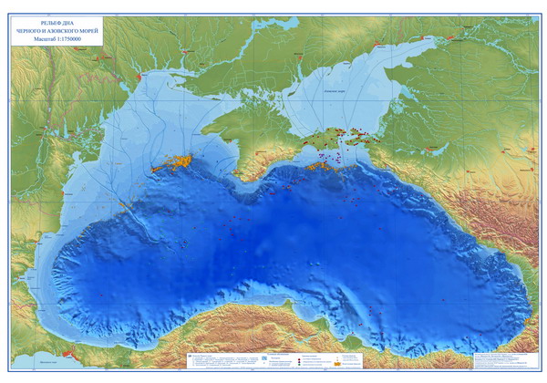 На глубине 2-х километров в Черном море найдена жизнь